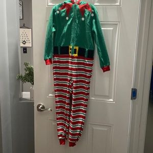 Elf Pajama Onesie